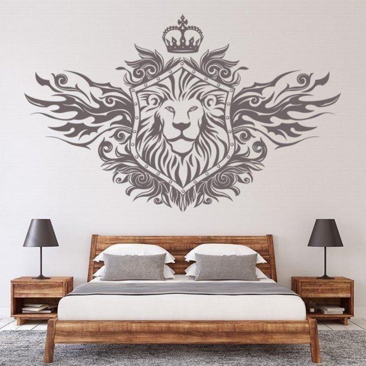 GENERICO - Decomural Lion Shield African Animals WS-18906