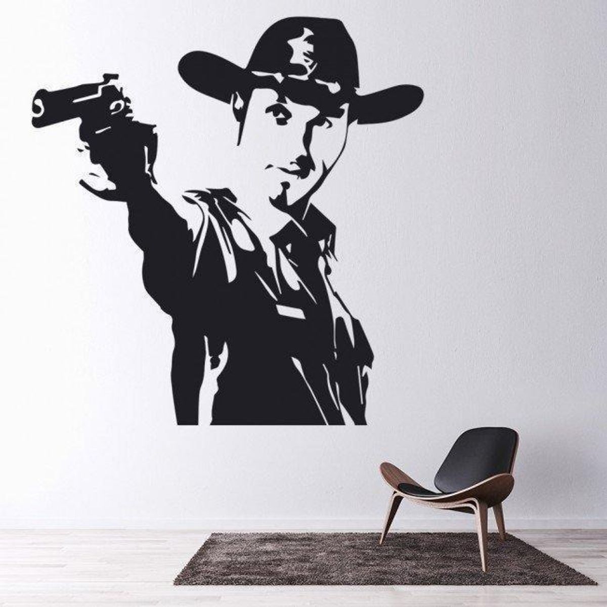 GENERICO - Decomural Rick Grimes Portrait The Walking Dead WS-34207