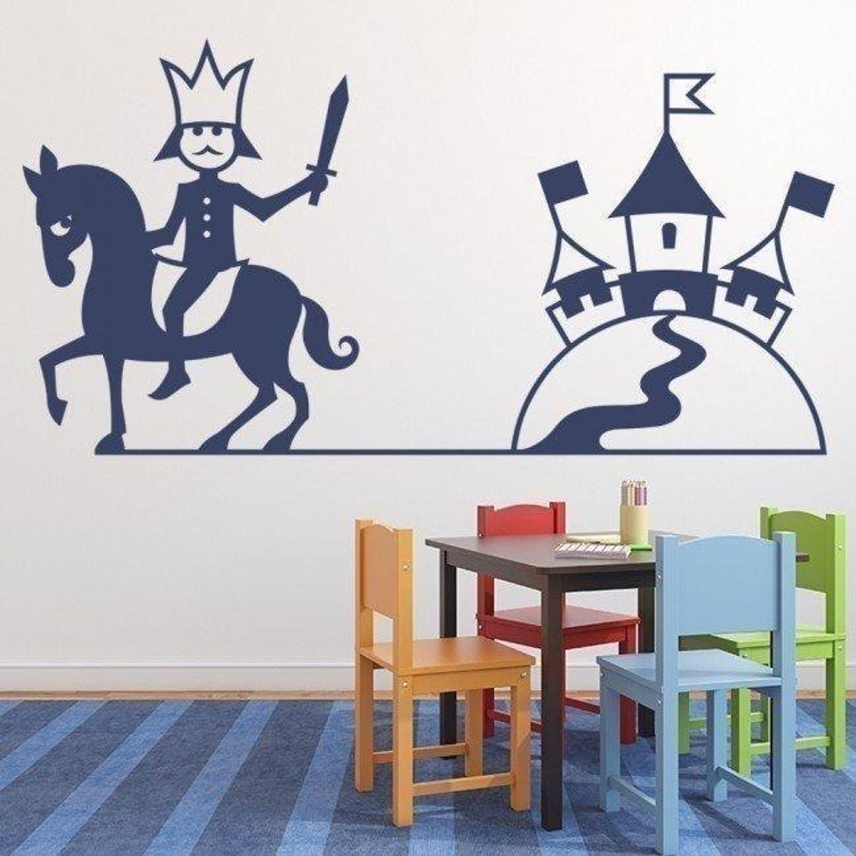 GENERICO - Decomural King Knight Castle WS-18909