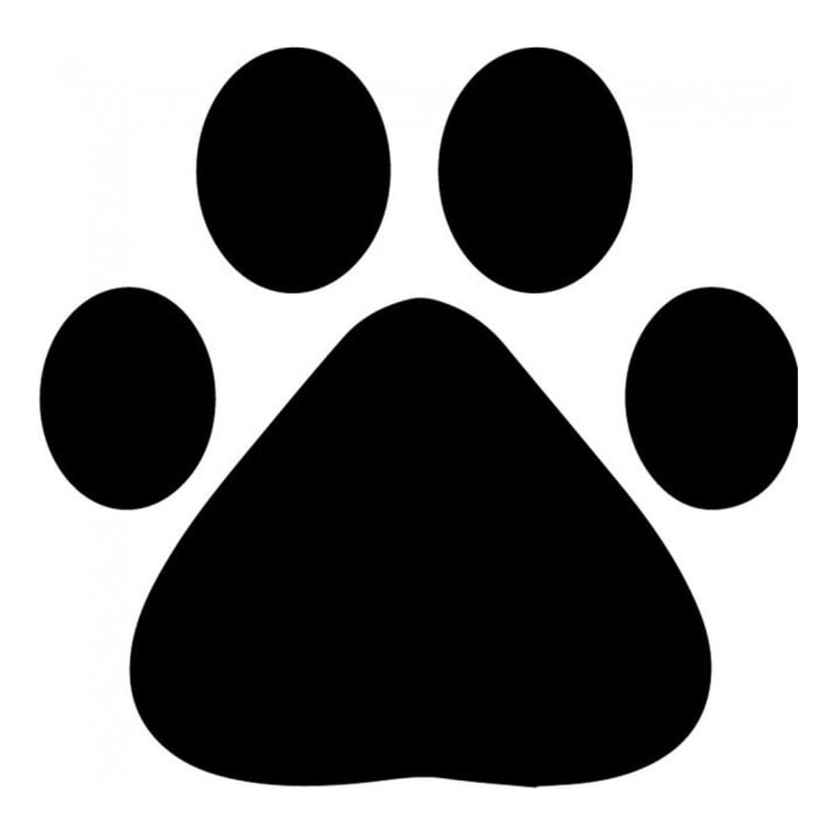 GENERICO - Decomural Paw Print Dog WS-32613