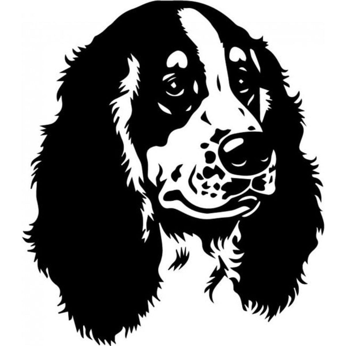 GENERICO - Decomural Spaniel Portrait Pets Dogs WS-32618