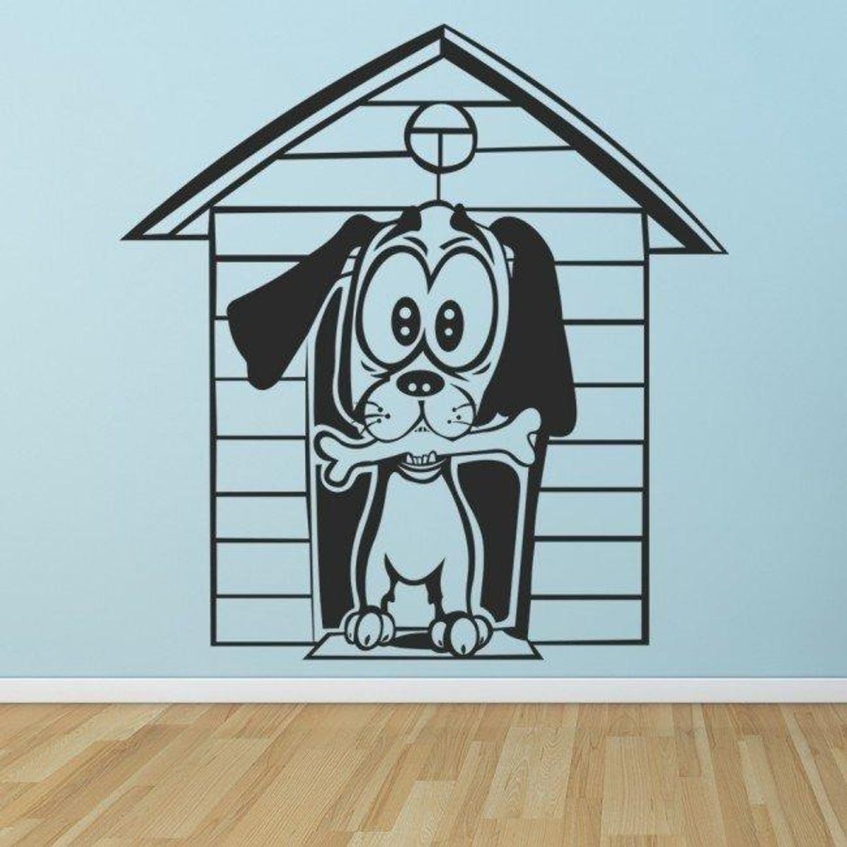 GENERICO - Decomural Dog In Doghouse Funny Pets WS-18956