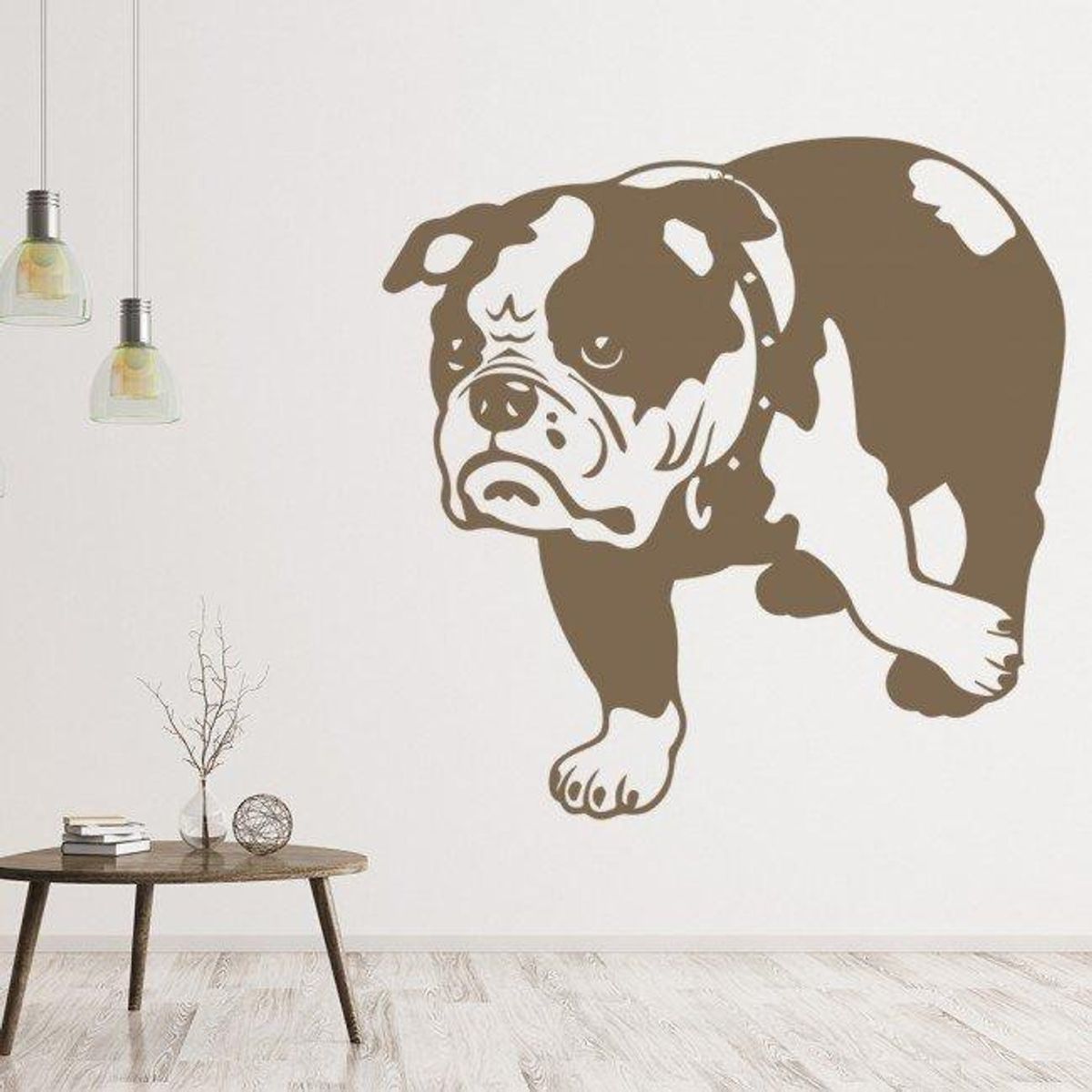 GENERICO - Decomural English Bulldog Dog Pets Animals WS-32622