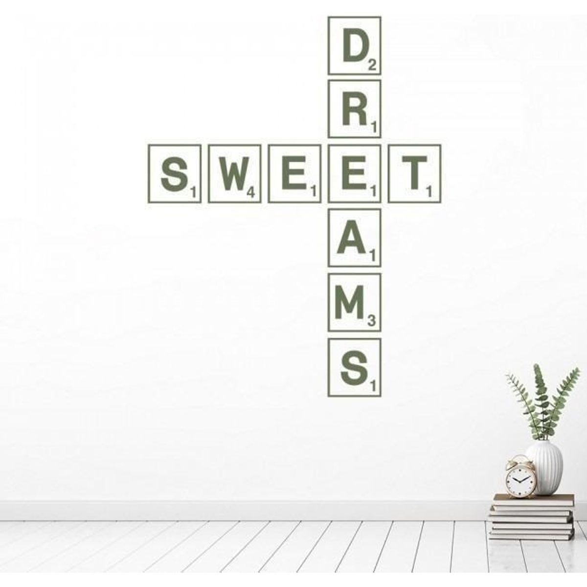 GENERICO - Decomural Sweet Dreams Scrabble Tile WS-34257