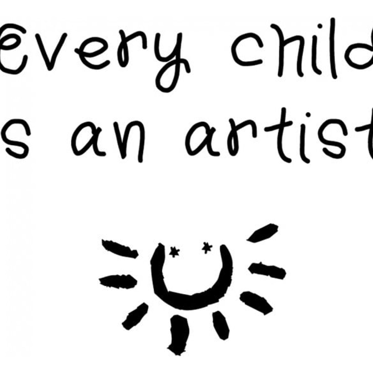 GENERICO - Decomural Every Child Is An Artist Nursery WS-34272