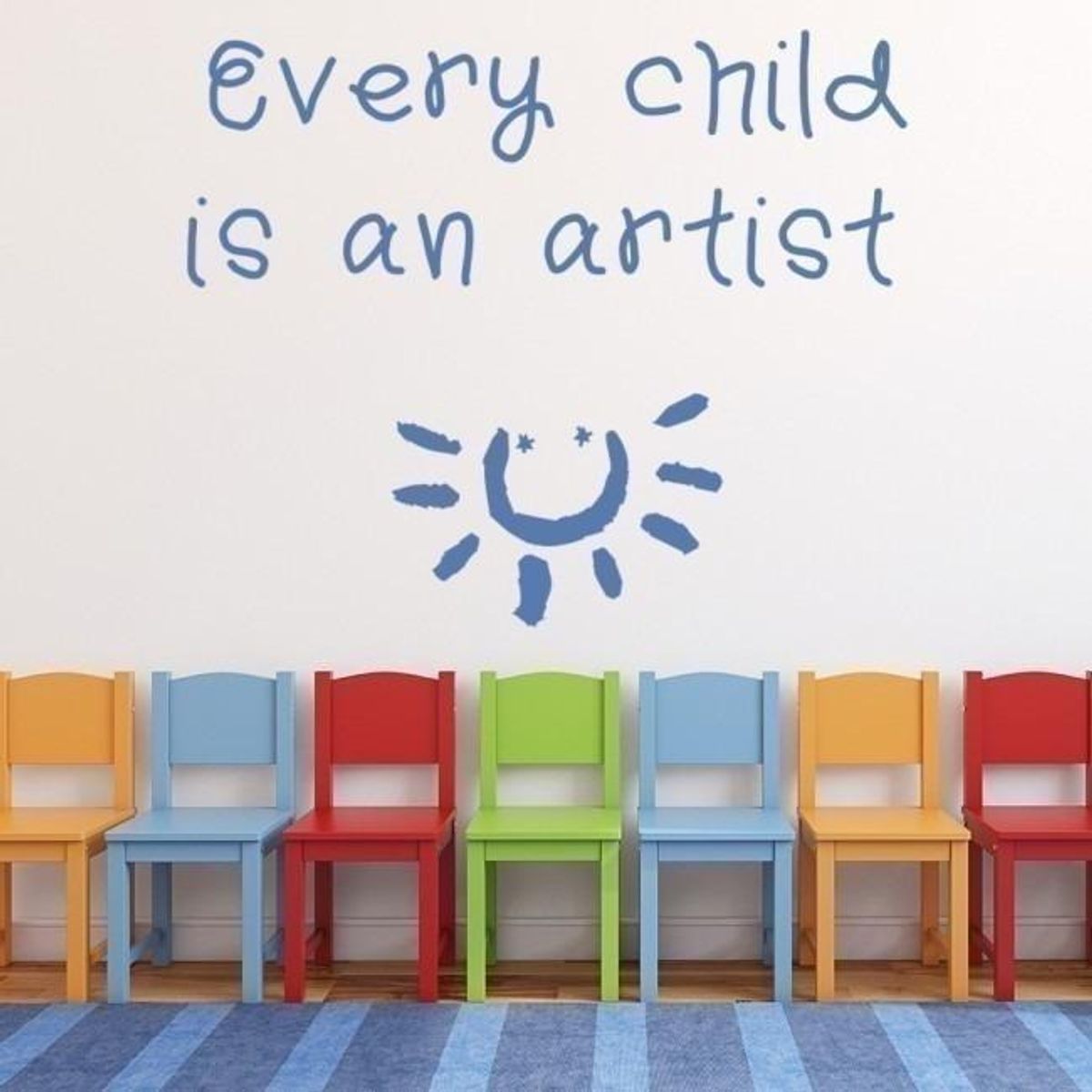 GENERICO - Decomural Every Child Is An Artist Nursery WS-34272