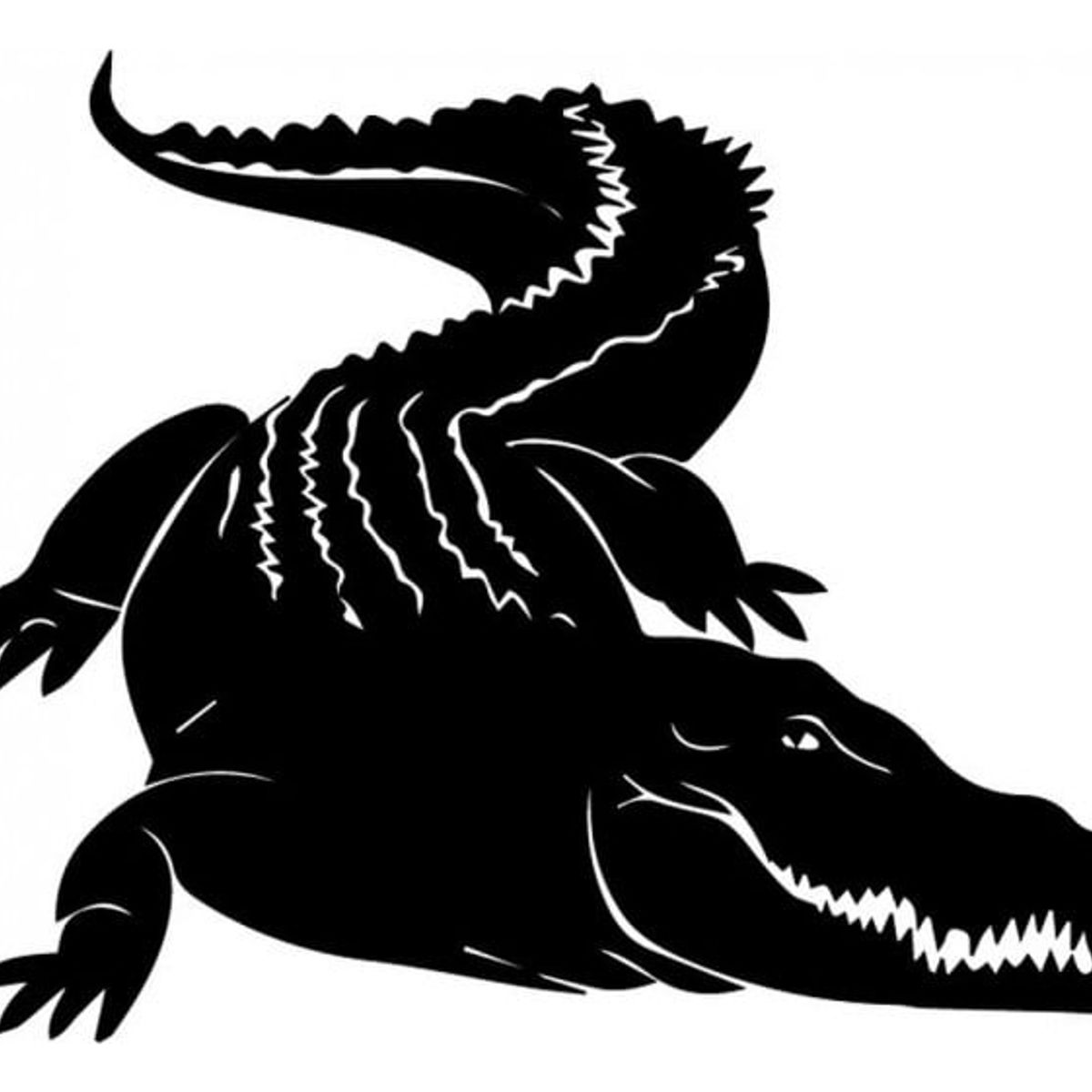 GENERICO - Decomural Crocodile Reptile Animals WS-32652