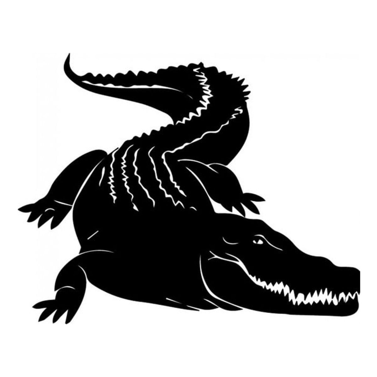GENERICO - Decomural Crocodile Reptile Animals WS-32652