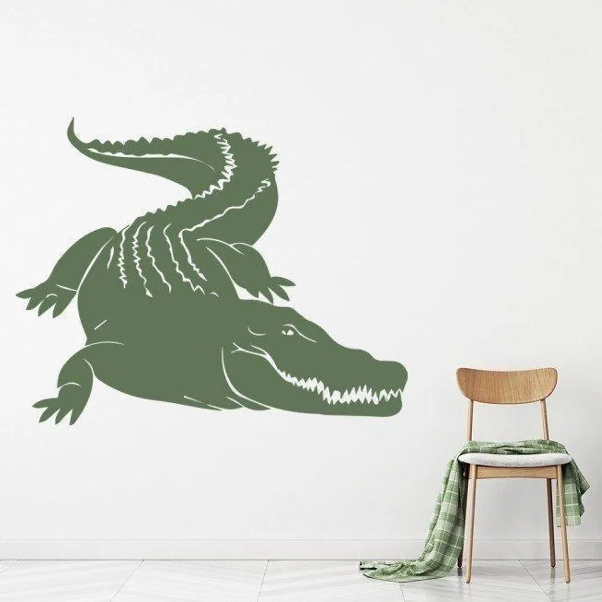GENERICO - Decomural Crocodile Reptile Animals WS-32652