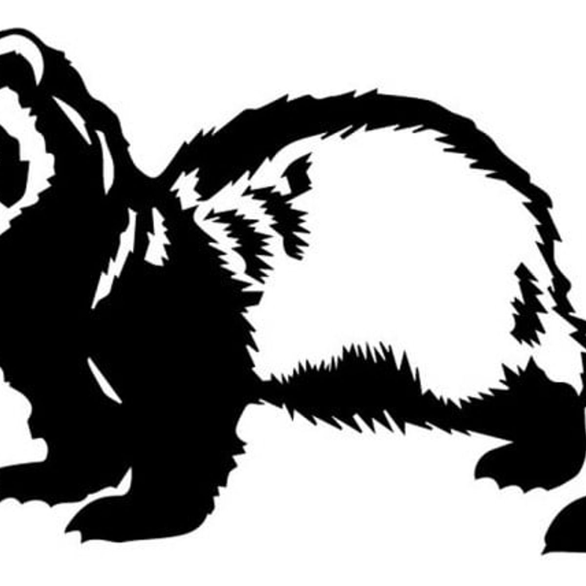 GENERICO - Decomural Ferret Wild Animals WS-32655