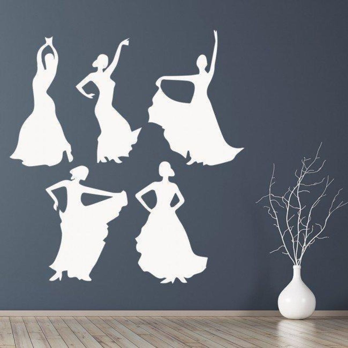 GENERICO - Decomural Flamenco Dancers Spanish Dance Set WS-32660