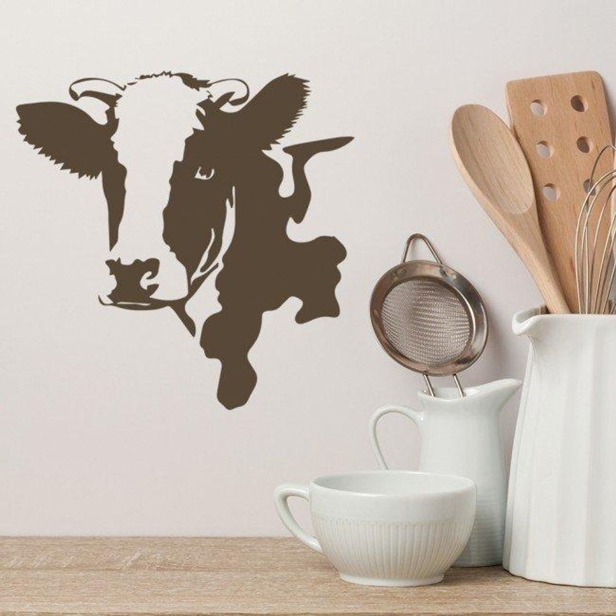 GENERICO - Decomural Cow Farmyard Animals WS-32680