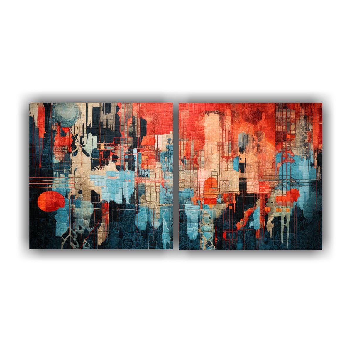 GENERICO - Pinturas Decorativas De Composiciones Acuarela 140x70 Cm