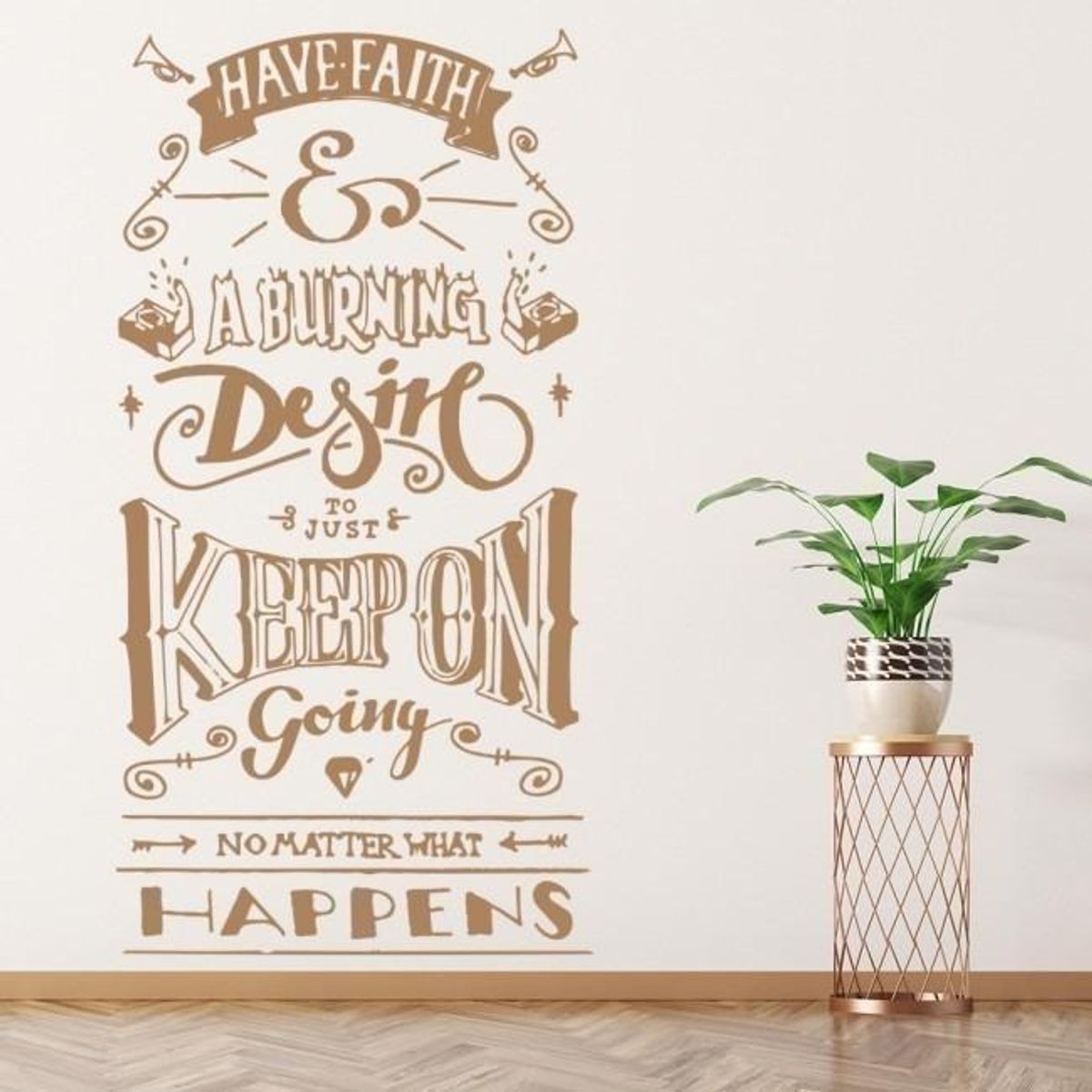GENERICO - Decomural Have Faith Inspirational WS-34275