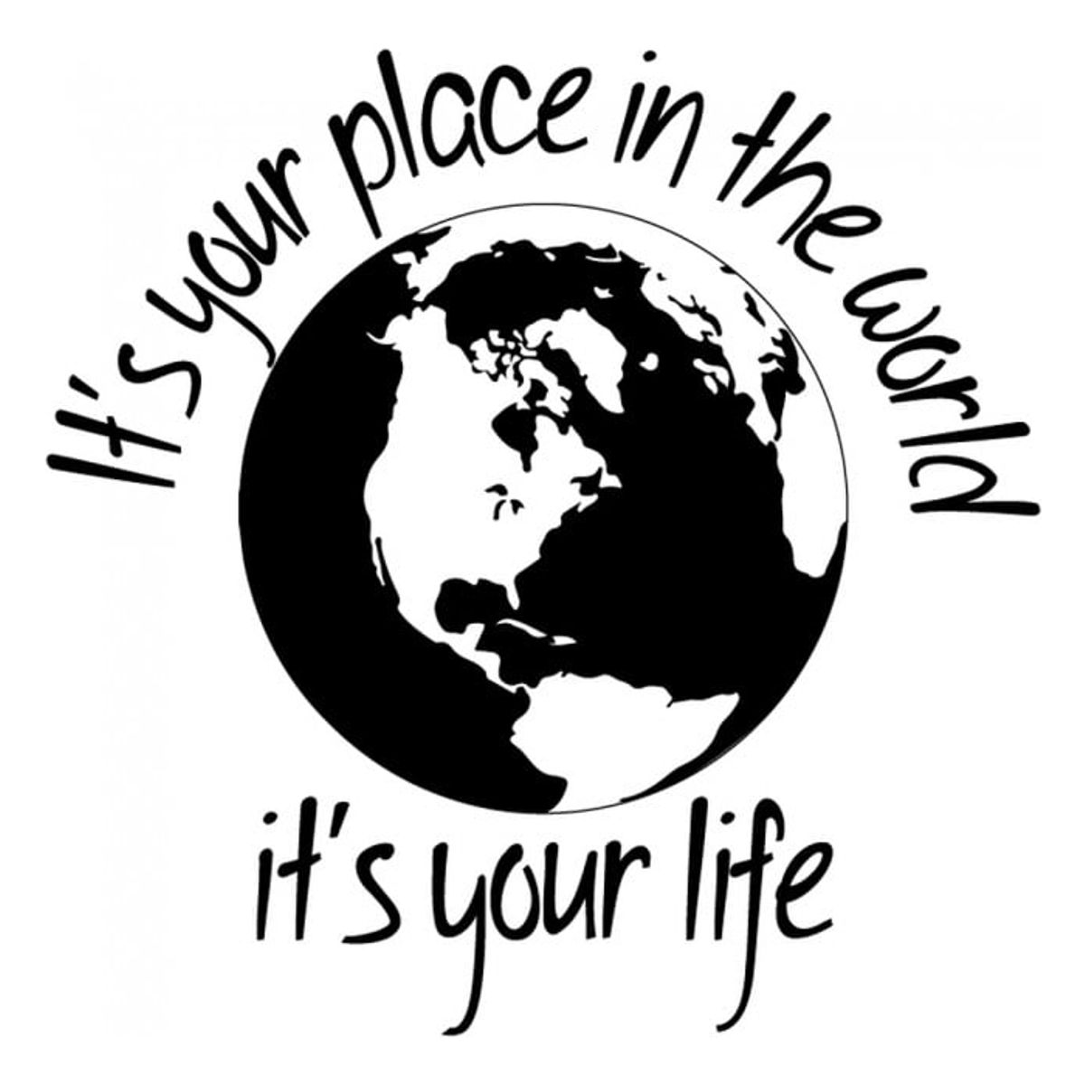 GENERICO - Decomural Its Your Life Inspirational WS-34281