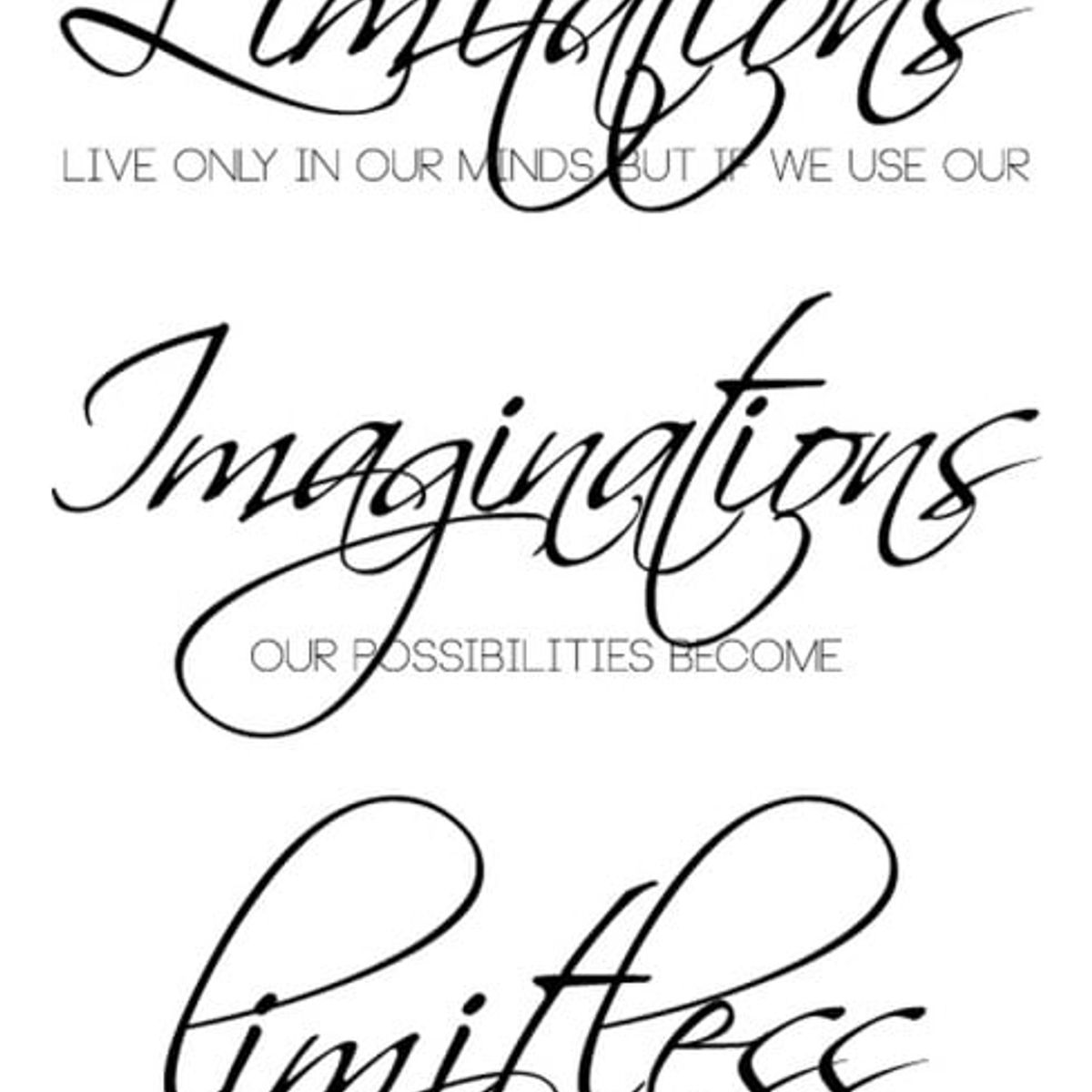 GENERICO - Decomural Imagination Inspirational WS-34286