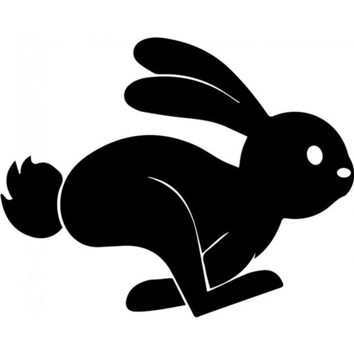 GENERICO - Decomural Running Rabbit WS-32689