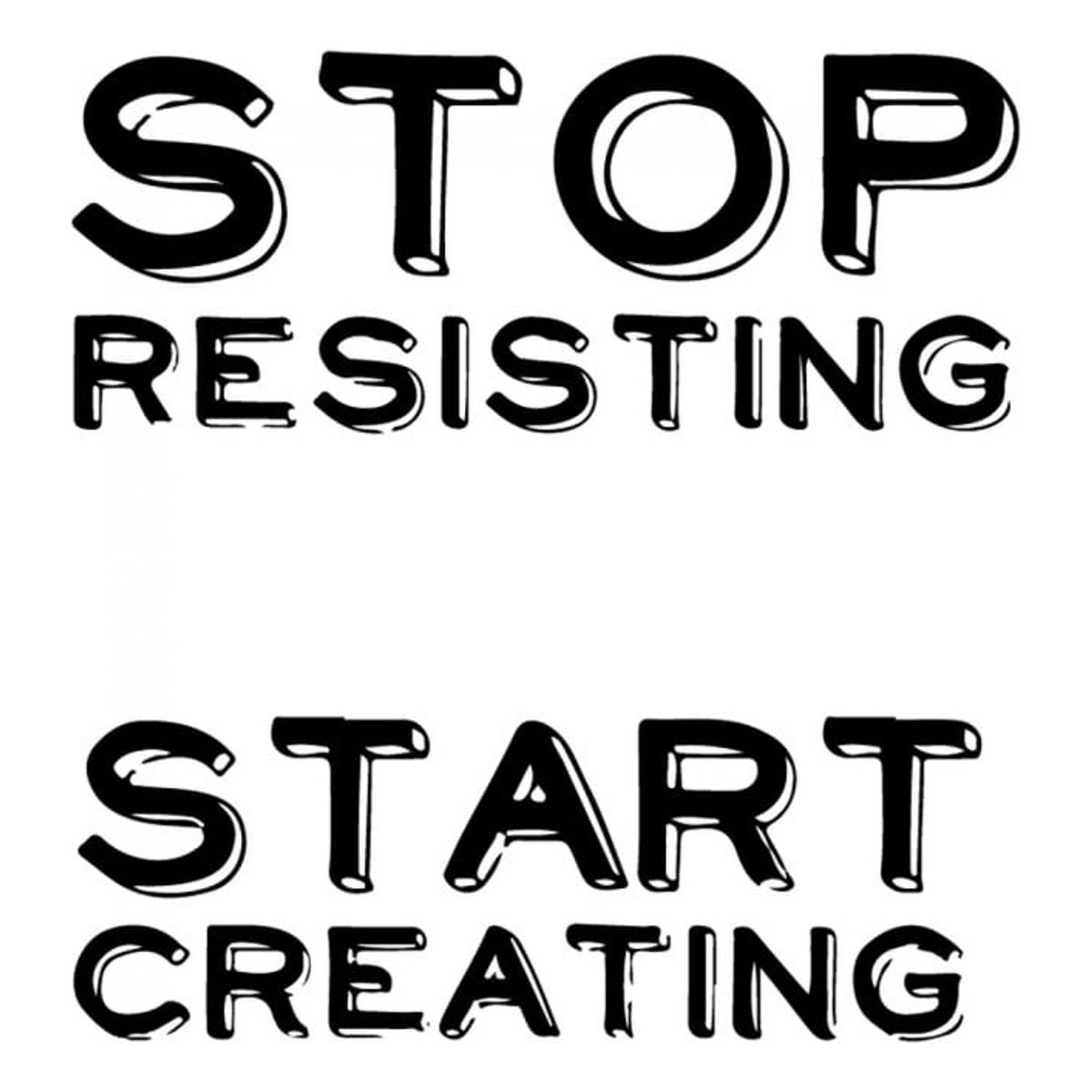 GENERICO - Decomural Start Creating Inspirational WS-34291