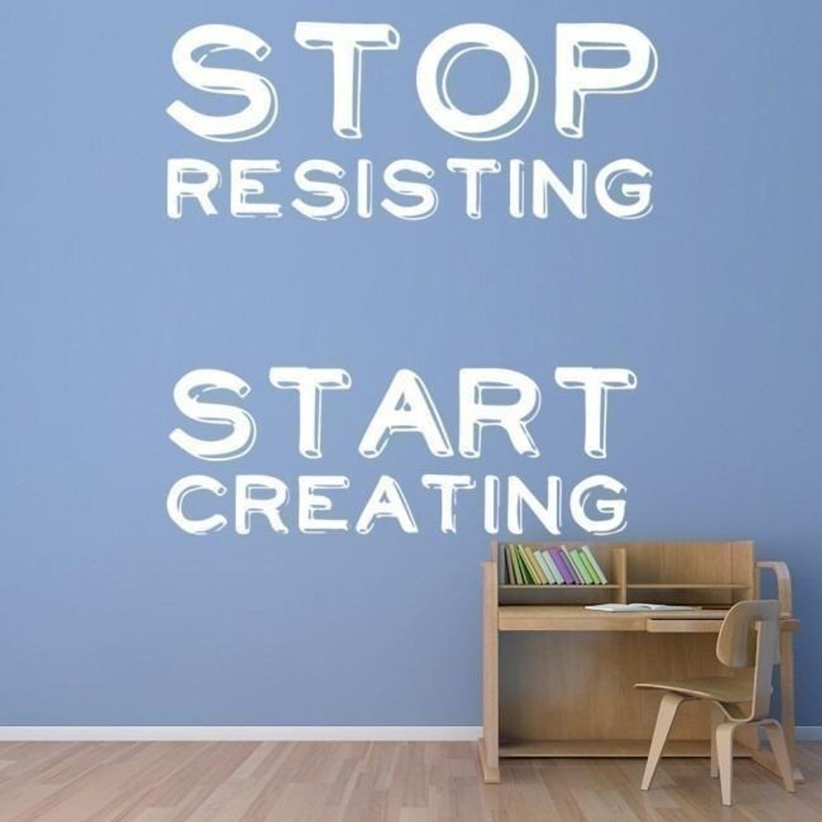 GENERICO - Decomural Start Creating Inspirational WS-34291