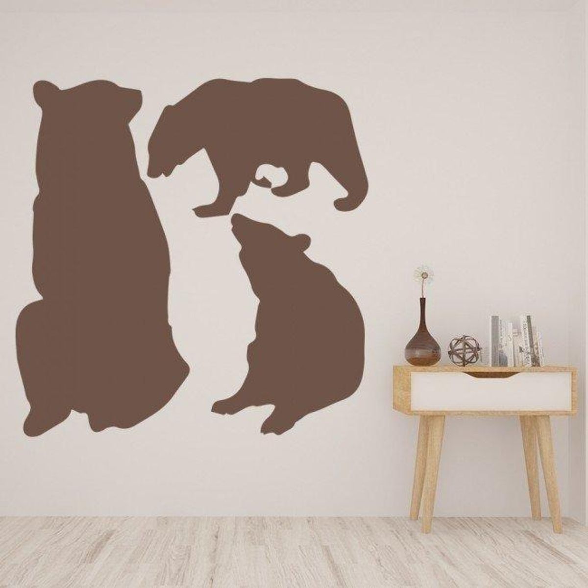 GENERICO - Decomural Bear Wild Animals Set WS-32695