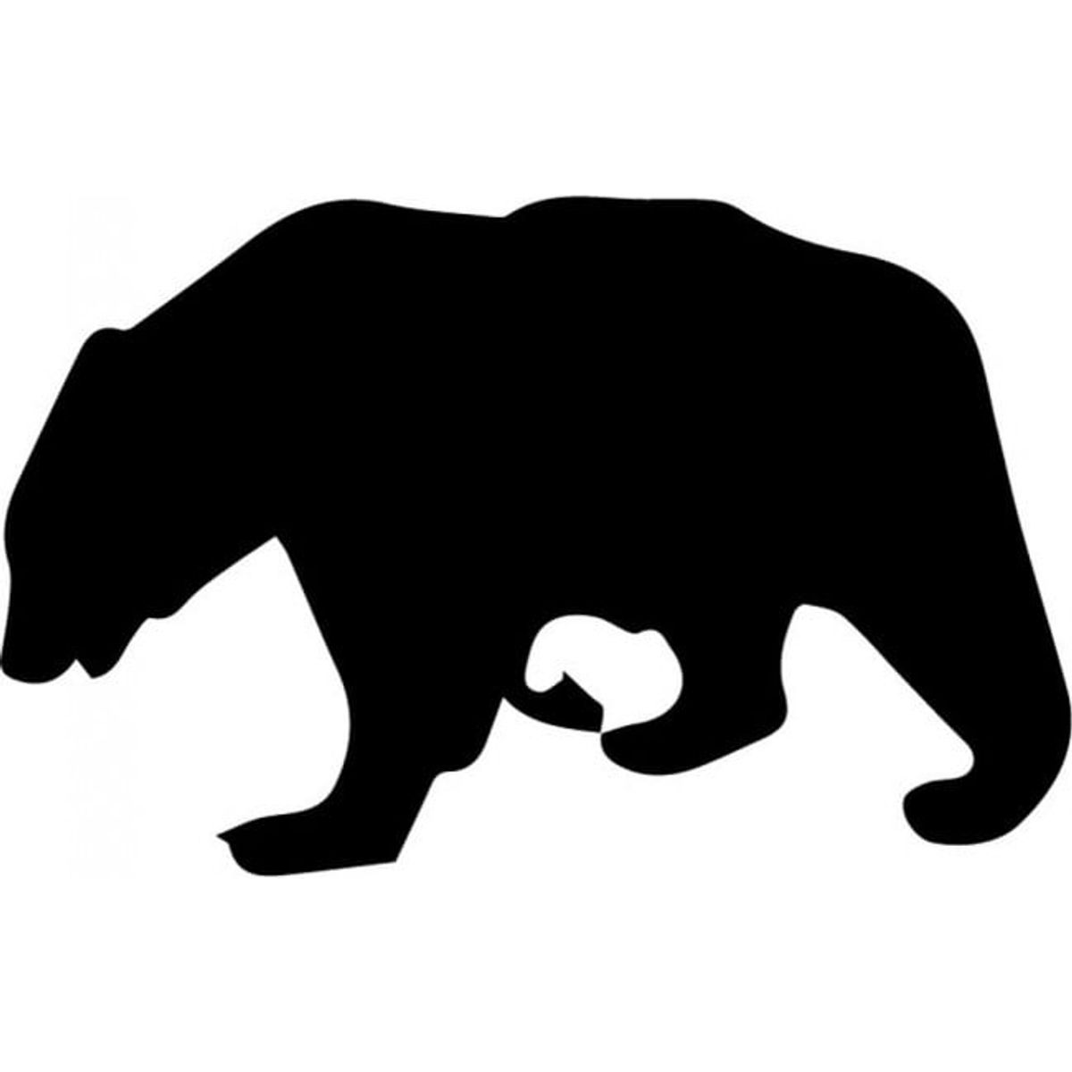 GENERICO - Decomural Brown Bear Woodland Animals WS-32697