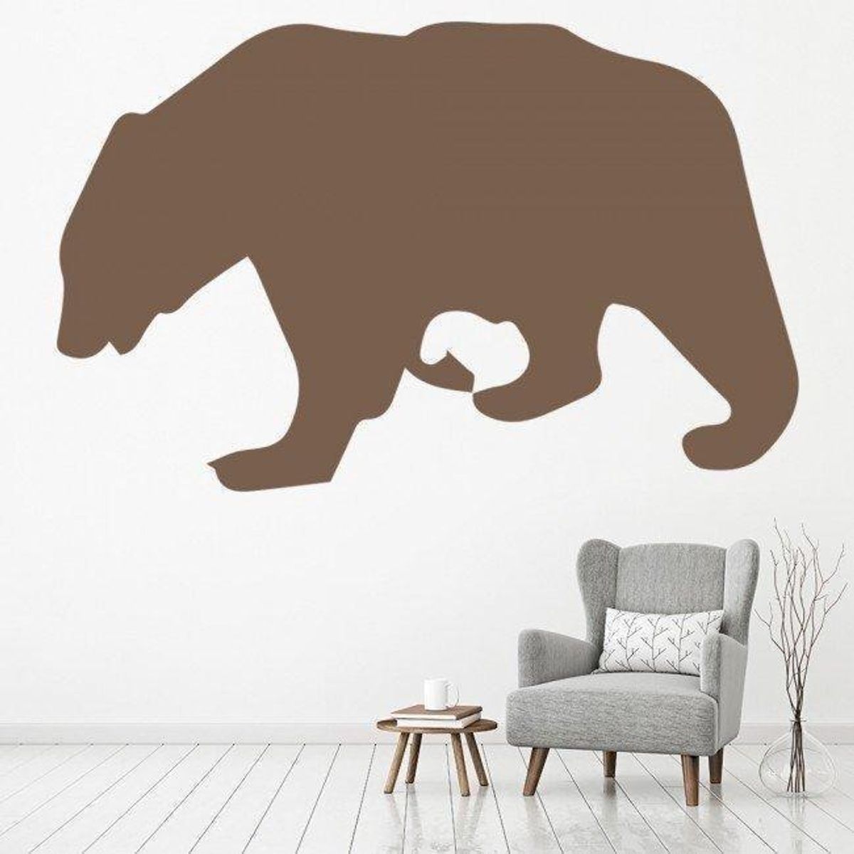 GENERICO - Decomural Brown Bear Woodland Animals WS-32697