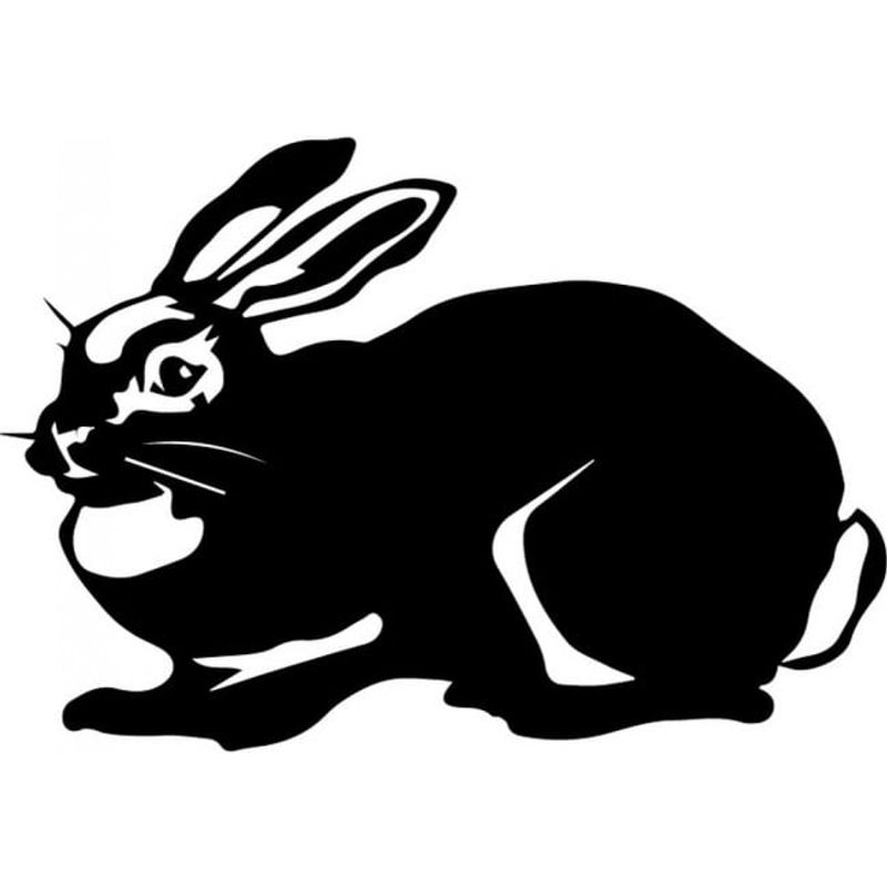 GENERICO - Decomural Rabbit Portrait Bunny WS-32711
