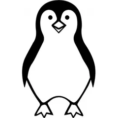 GENERICO - Decomural Penguin Arctic Animals WS-32703