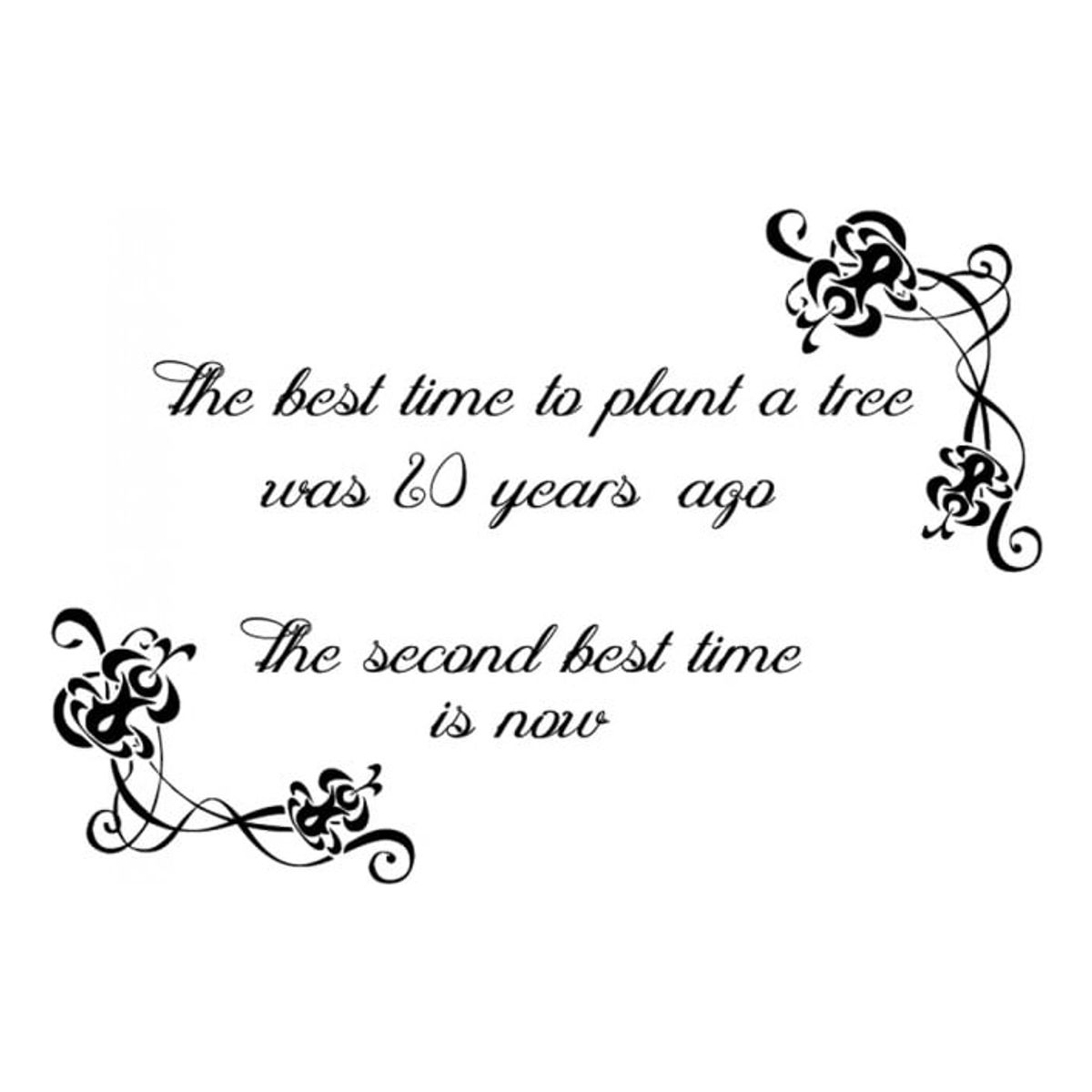 GENERICO - Decomural Start Now Inspirational WS-34293