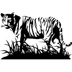 GENERICO - Decomural Tiger Big Cats Jungle WS-32723