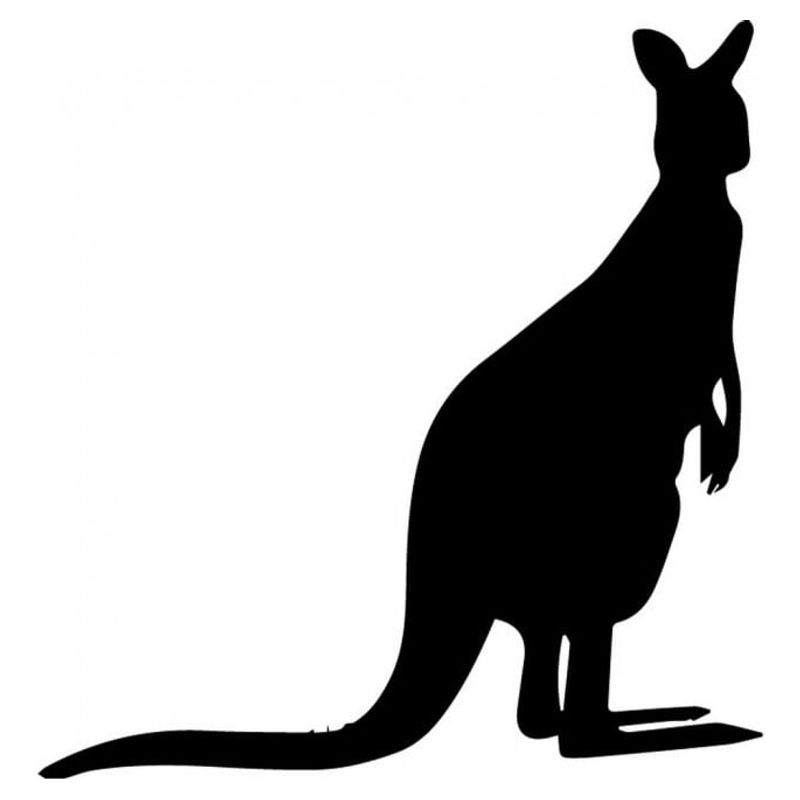 GENERICO - Decomural Kangaroo Australian Wild Animals WS-32725