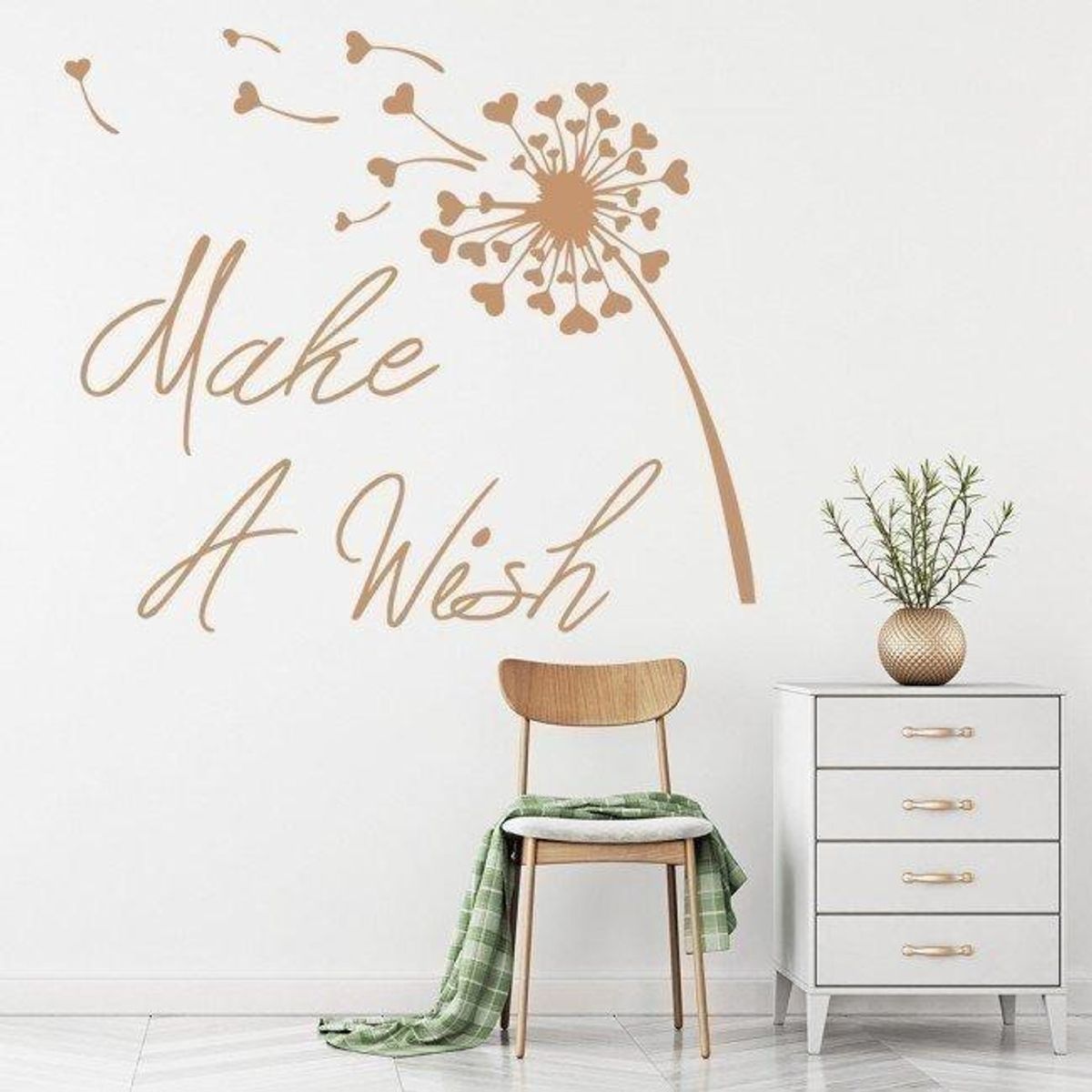 GENERICO - Decomural Make A Wish Inspirational WS-44149