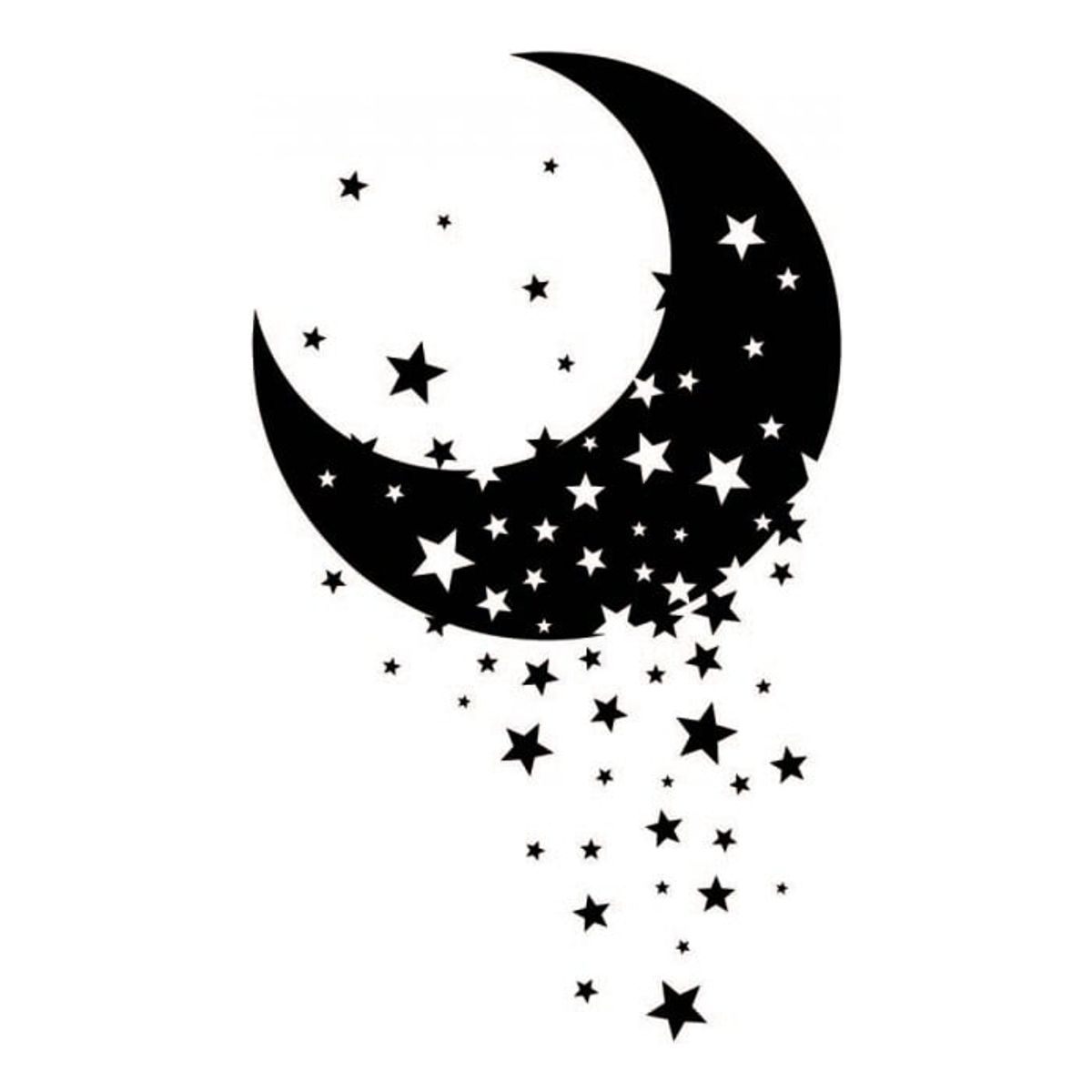 GENERICO - Decomural Twinkle Star Moon Nursery WS-44158