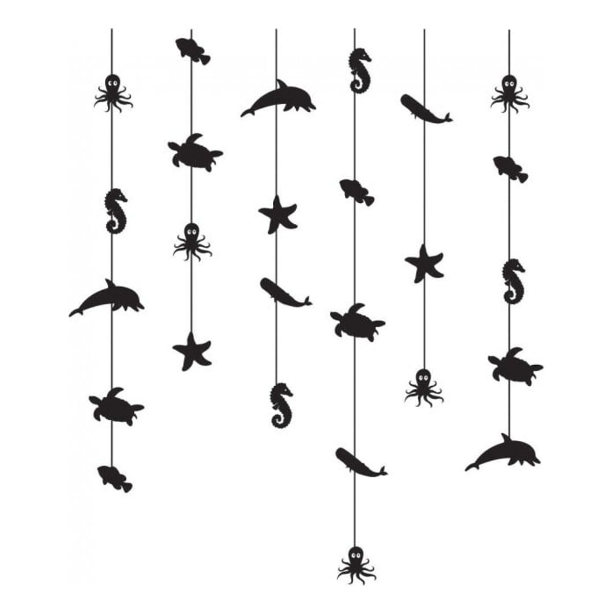 GENERICO - Decomural Under The Sea Animals Nursery WS-44164