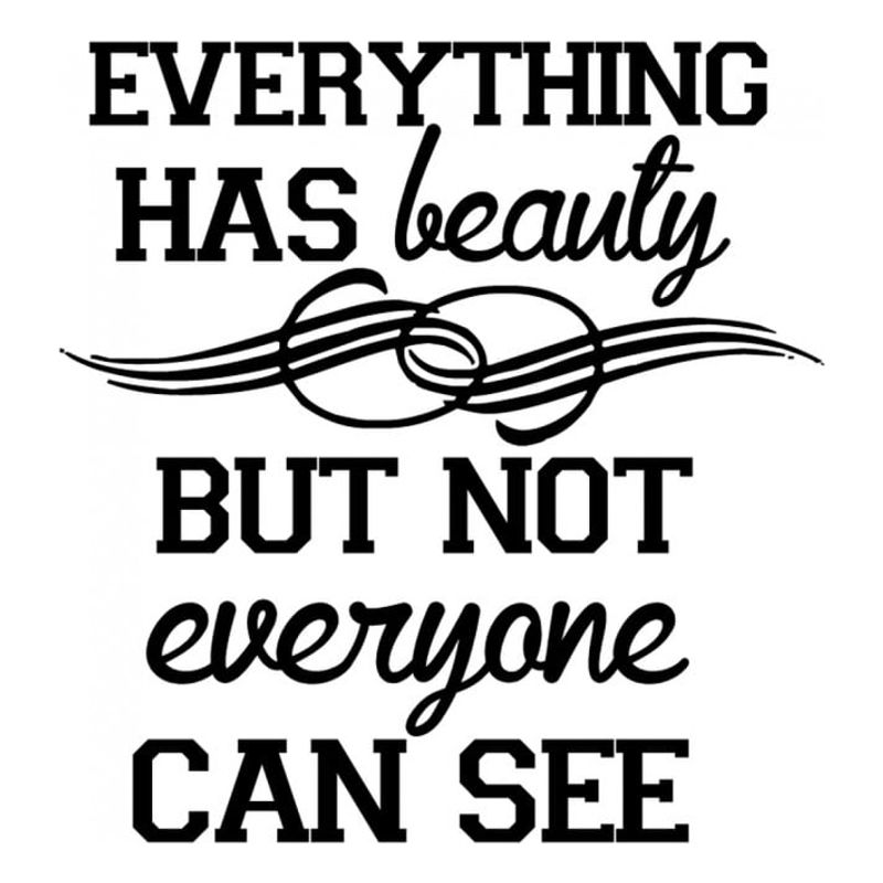 GENERICO - Decomural Everything Has Beauty Inspirational WS-34311