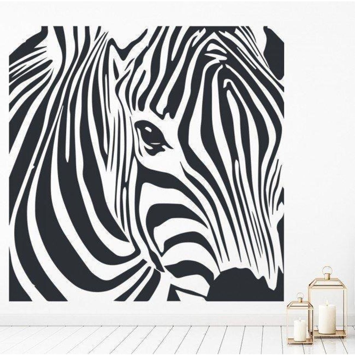 GENERICO - Decomural 3d Zebra Stripe WS-32745