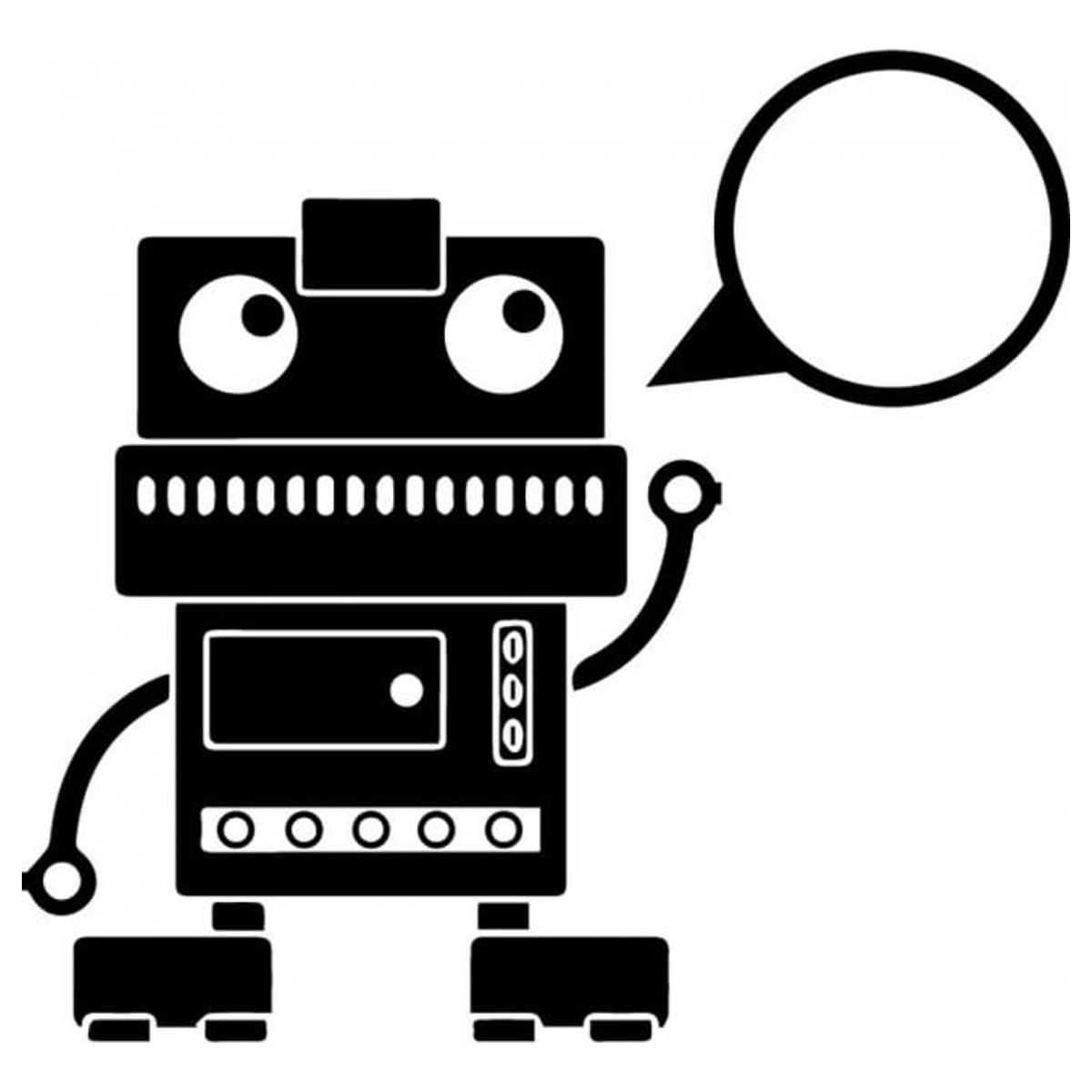 GENERICO - Decomural Funny Robot Aliens Space WS-32759