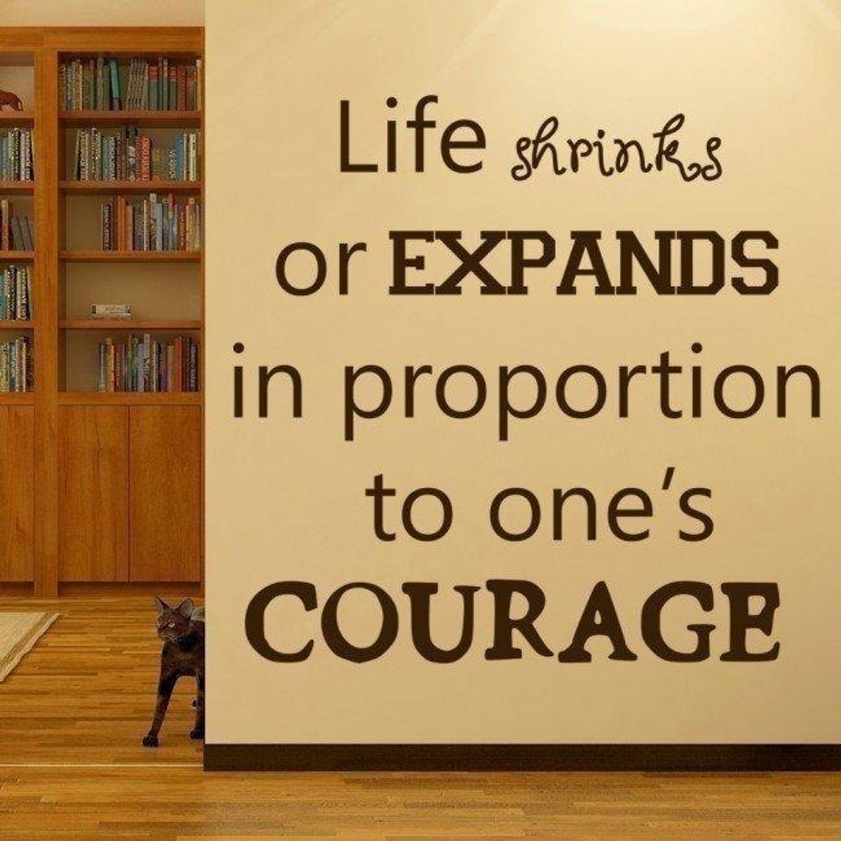 GENERICO - Decomural Ones Courage Inspirational WS-34320