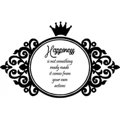 GENERICO - Decomural Happiness Inspirational WS-34325