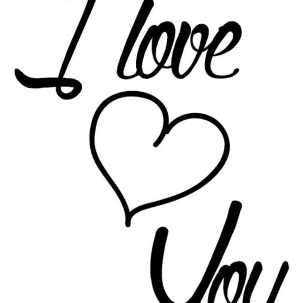 GENERICO - Decomural I Love You WS-34328