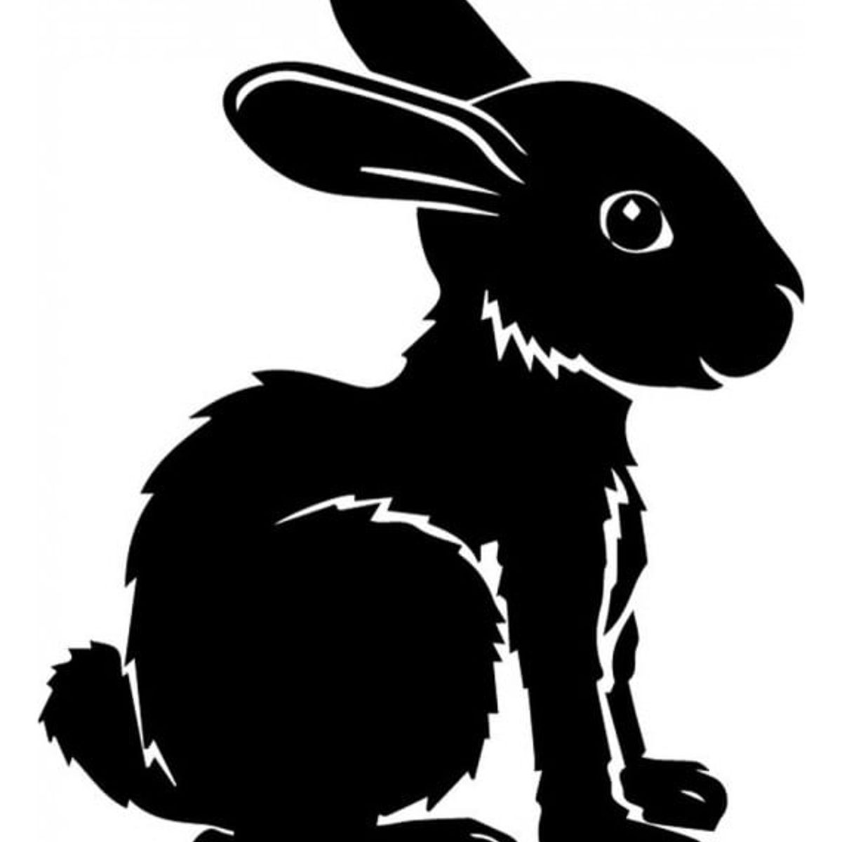 GENERICO - Decomural Cute Bunny Rabbit Childrens WS-32776