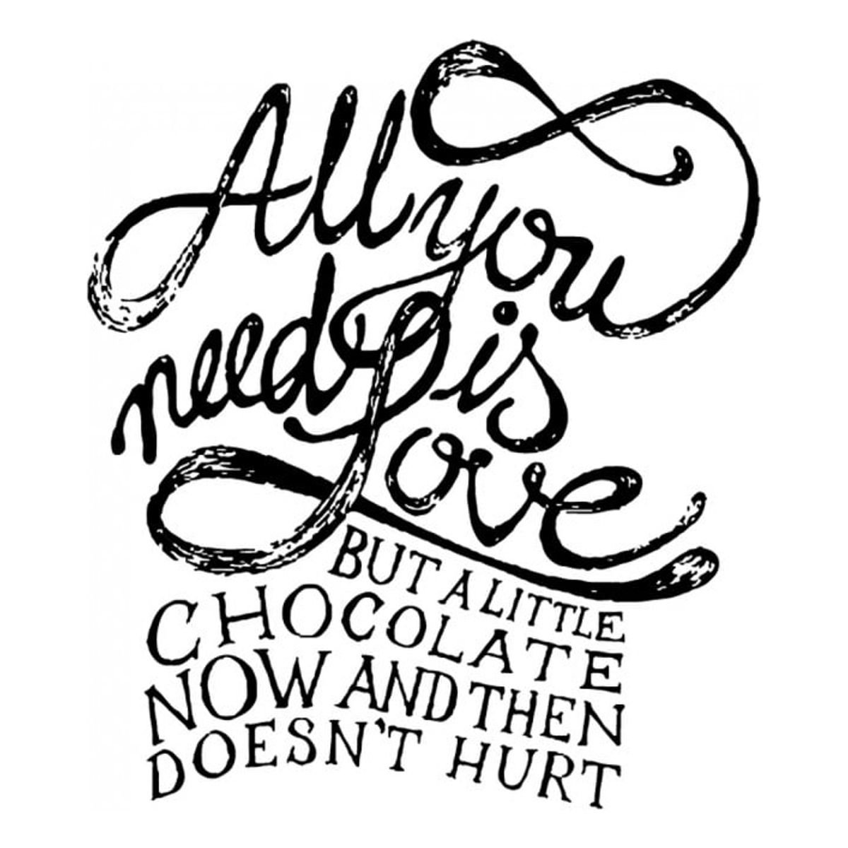 GENERICO - Decomural Love And Chocolate Kitchen WS-34332