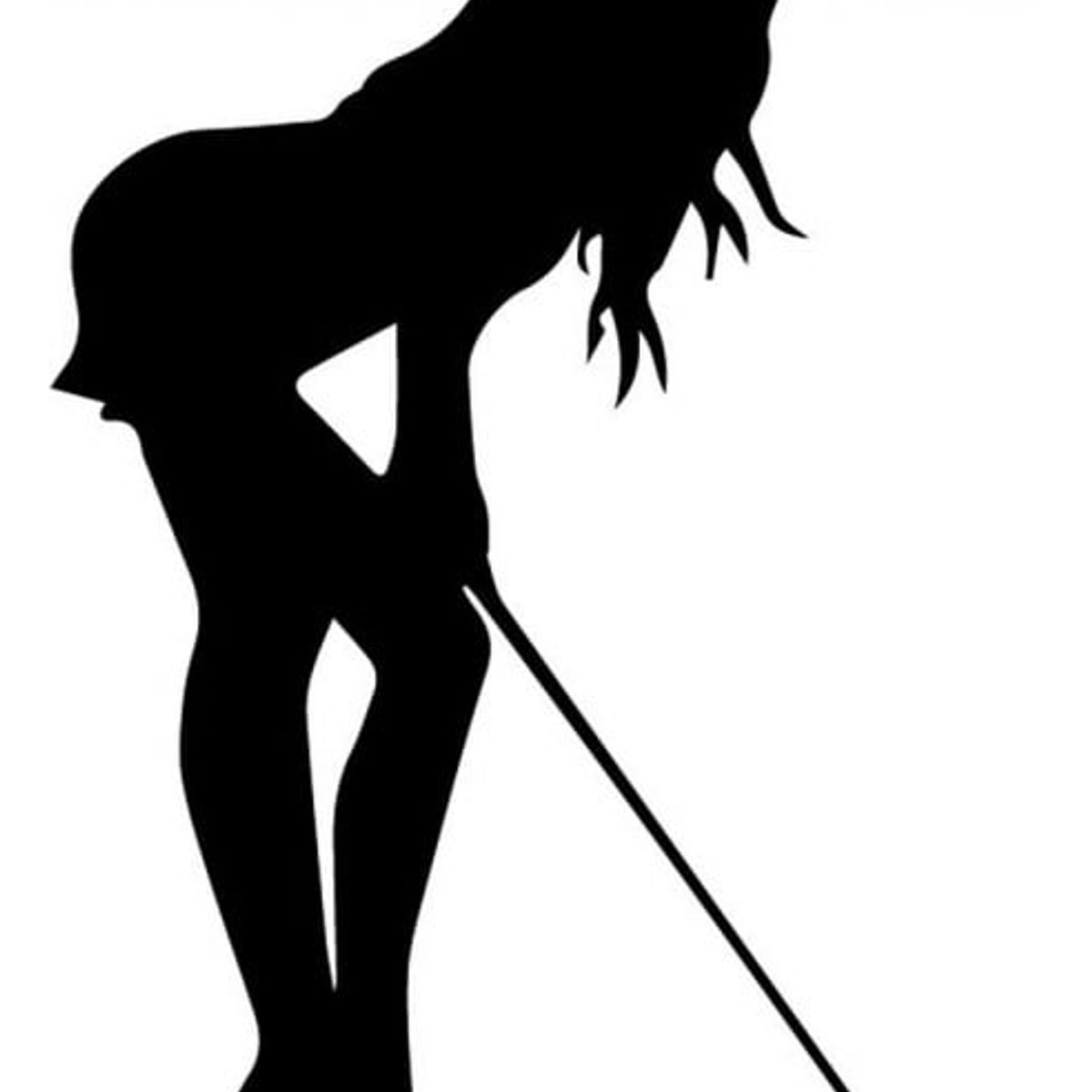 GENERICO - Decomural Female Golfer Golf WS-32782