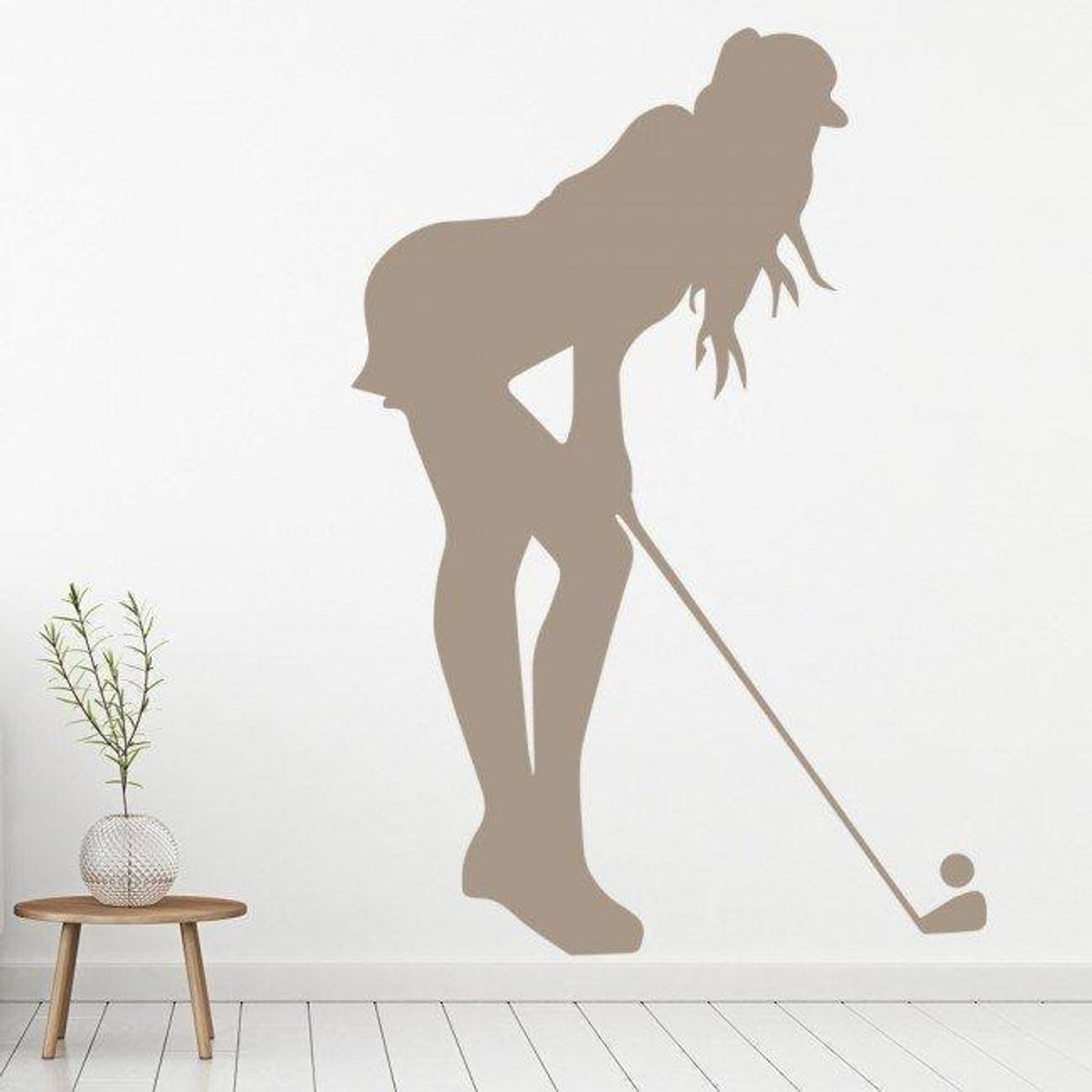 GENERICO - Decomural Female Golfer Golf WS-32782