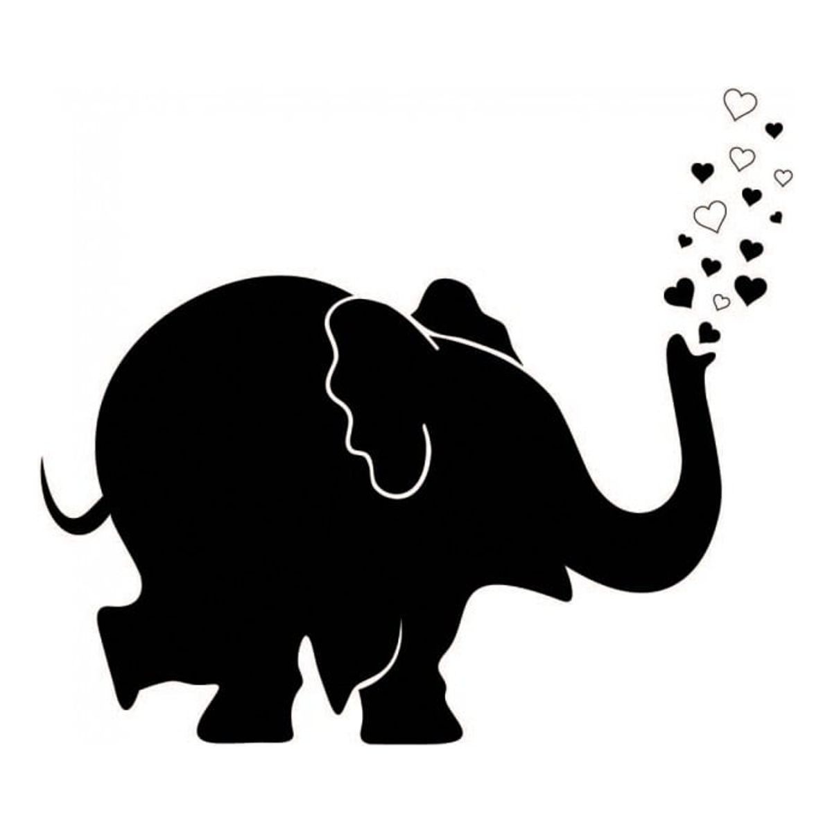 GENERICO - Decomural Elephant Hearts Childrens Nursery WS-44172