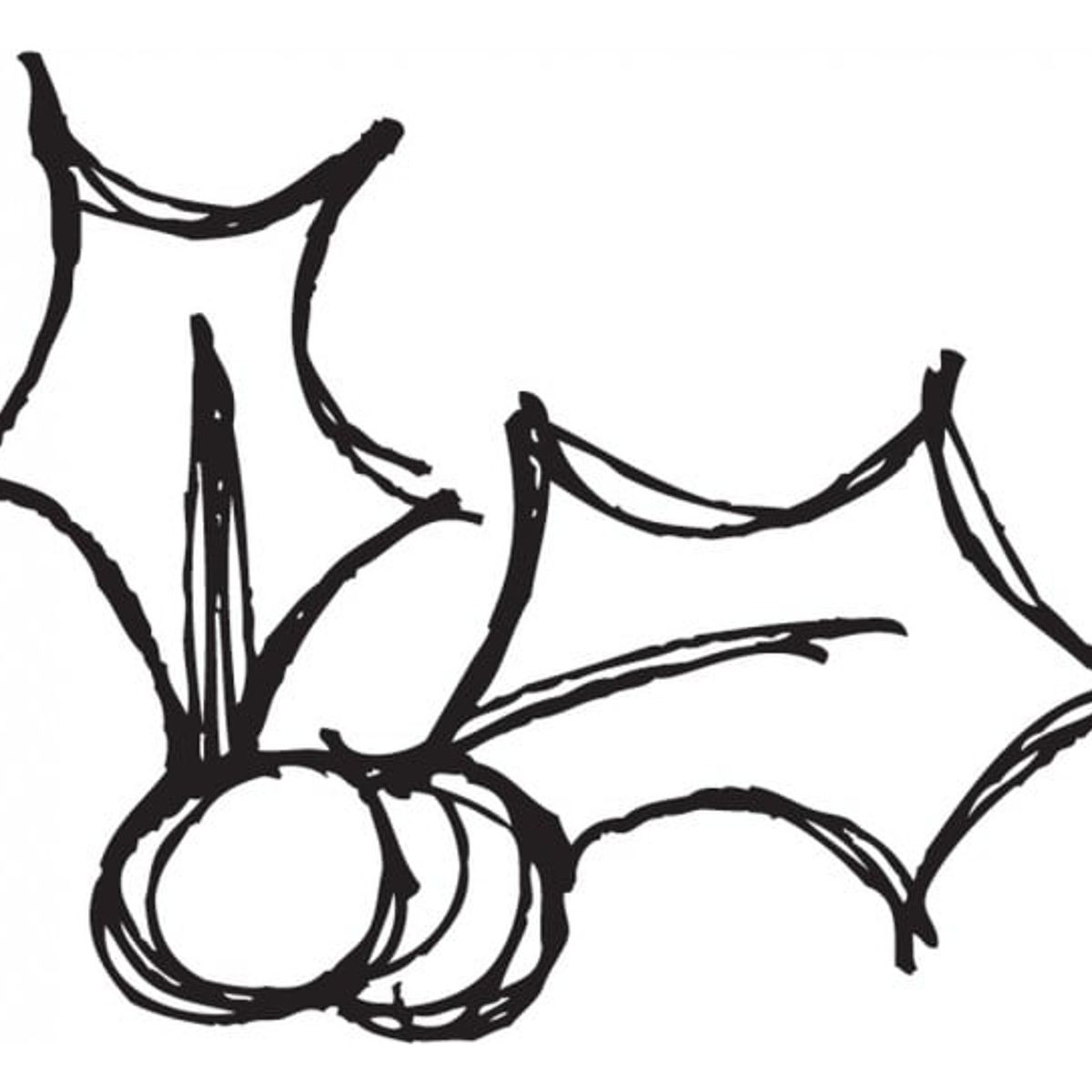 GENERICO - Decomural Holly Berries Festive Christmas WS-34393