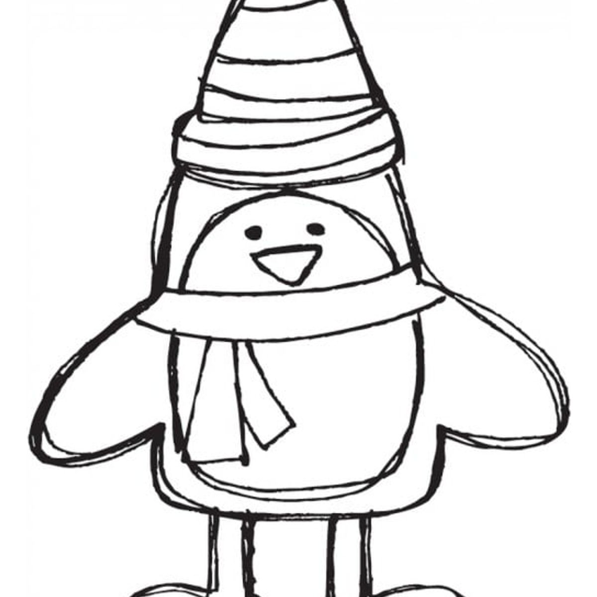 GENERICO - Decomural Festive Penguin Christmas Animals WS-34395