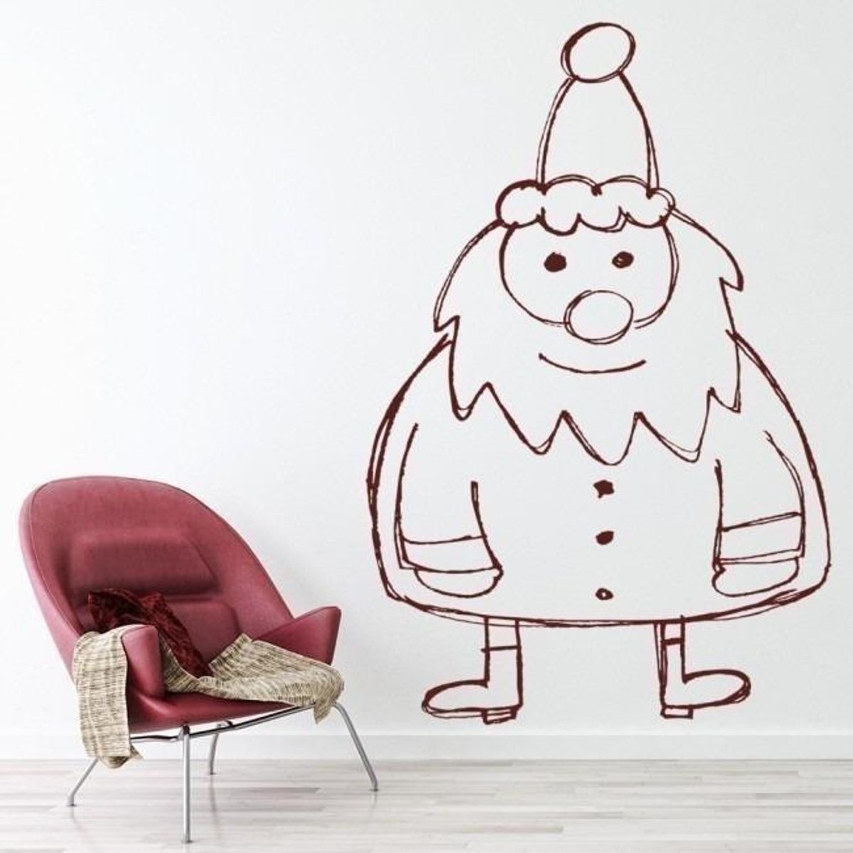 GENERICO - Decomural Santa Claus Christmas WS-34398