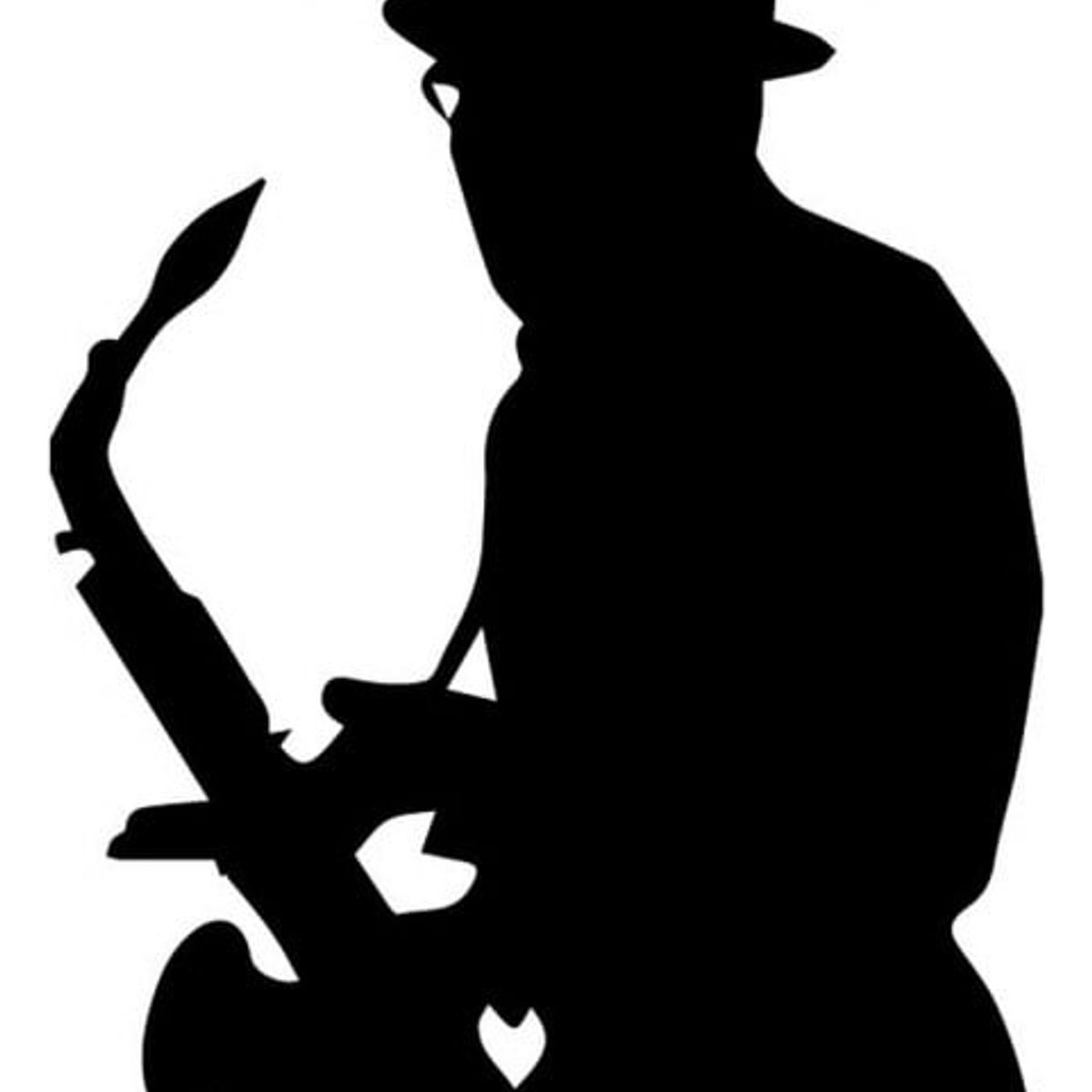 GENERICO - Decomural Saxophone Player Jazz Music WS-32795