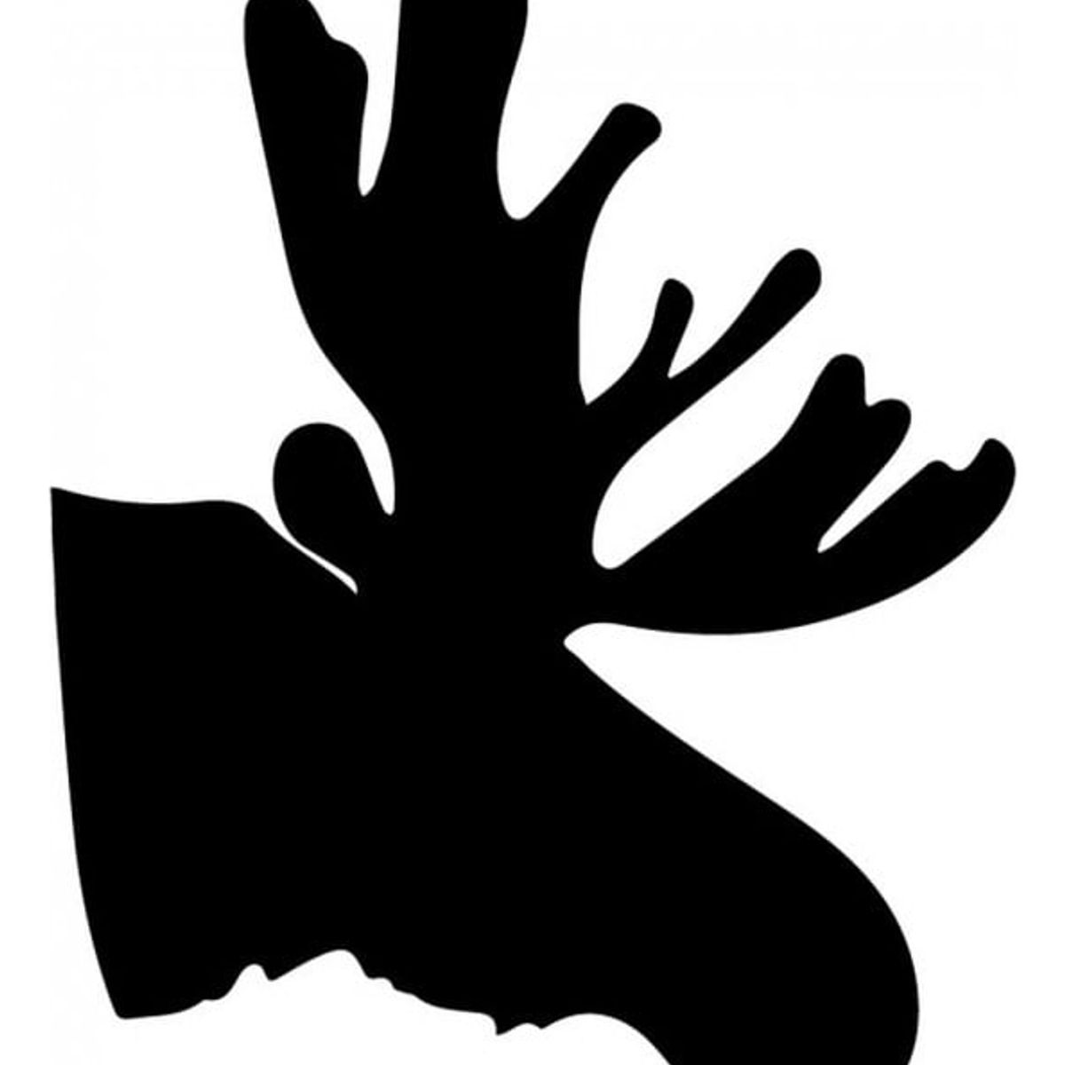 GENERICO - Decomural Moose Head Forest Animals WS-32798